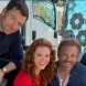Visite amicale sur le tournage de Mistletoe Murders
