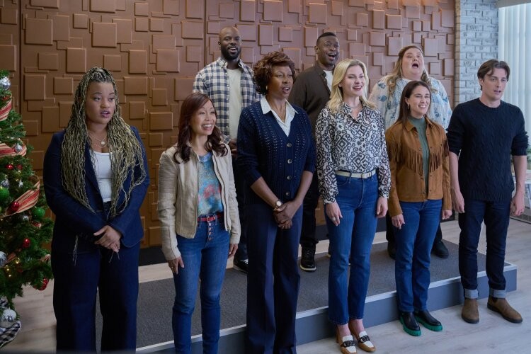 Répétition pour la chorale de Fletcher's Grove
