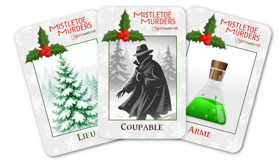 Enqu&ecirc;te men&eacute;e pendant les &eacute;pisodes 101/102 de la s&eacute;rie Mistletoe Murders, Poison in a Pear Tree