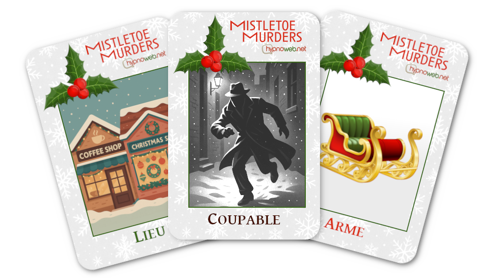 Enqu&ecirc;te men&eacute;e pendant les &eacute;pisodes 103/104 de la s&eacute;rie Mistletoe Murders, Peril of the Belles