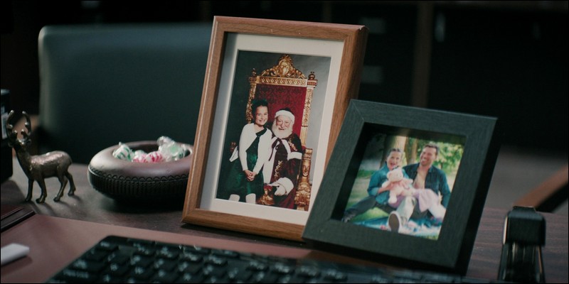 Photos de Violet Wilner enfant, avec son p&egrave;re Sam Wilner, Mistletoe Murders