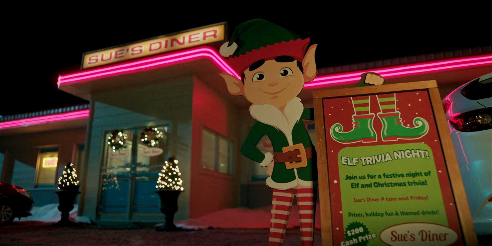 Elf Trivia Night au Sue's Diner
