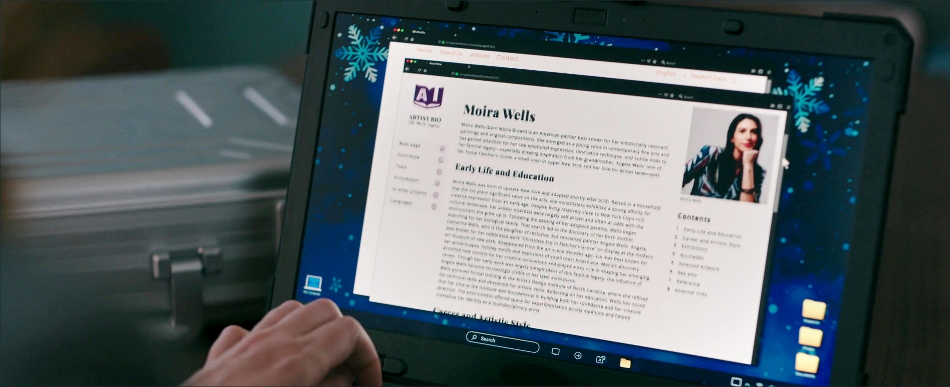 Biographie officielle de Moira Wells